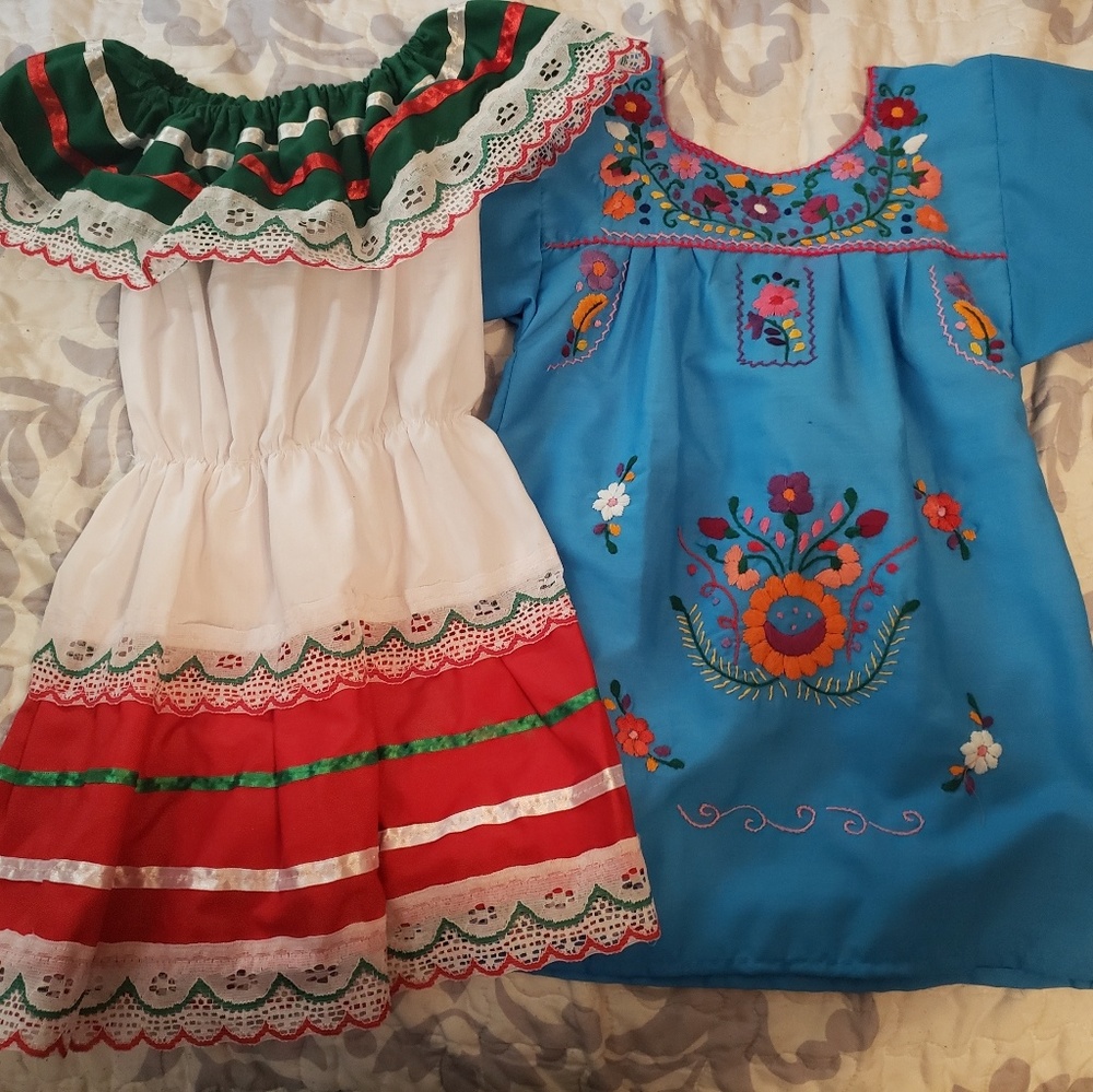 2 Mexican Dresses